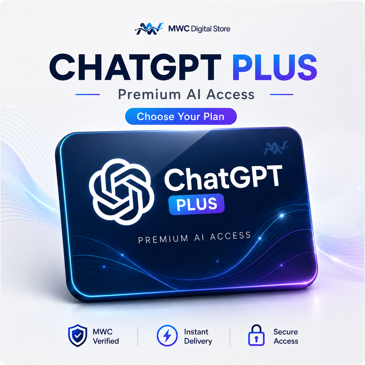 ChatGPT Plus (Private) — Micro Wave Creation product