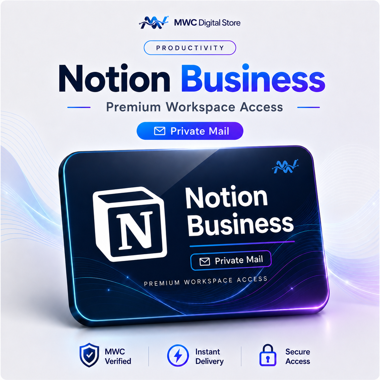 Notion Business — Micro Wave Creation product